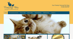 Desktop Screenshot of fivewayspets.co.uk